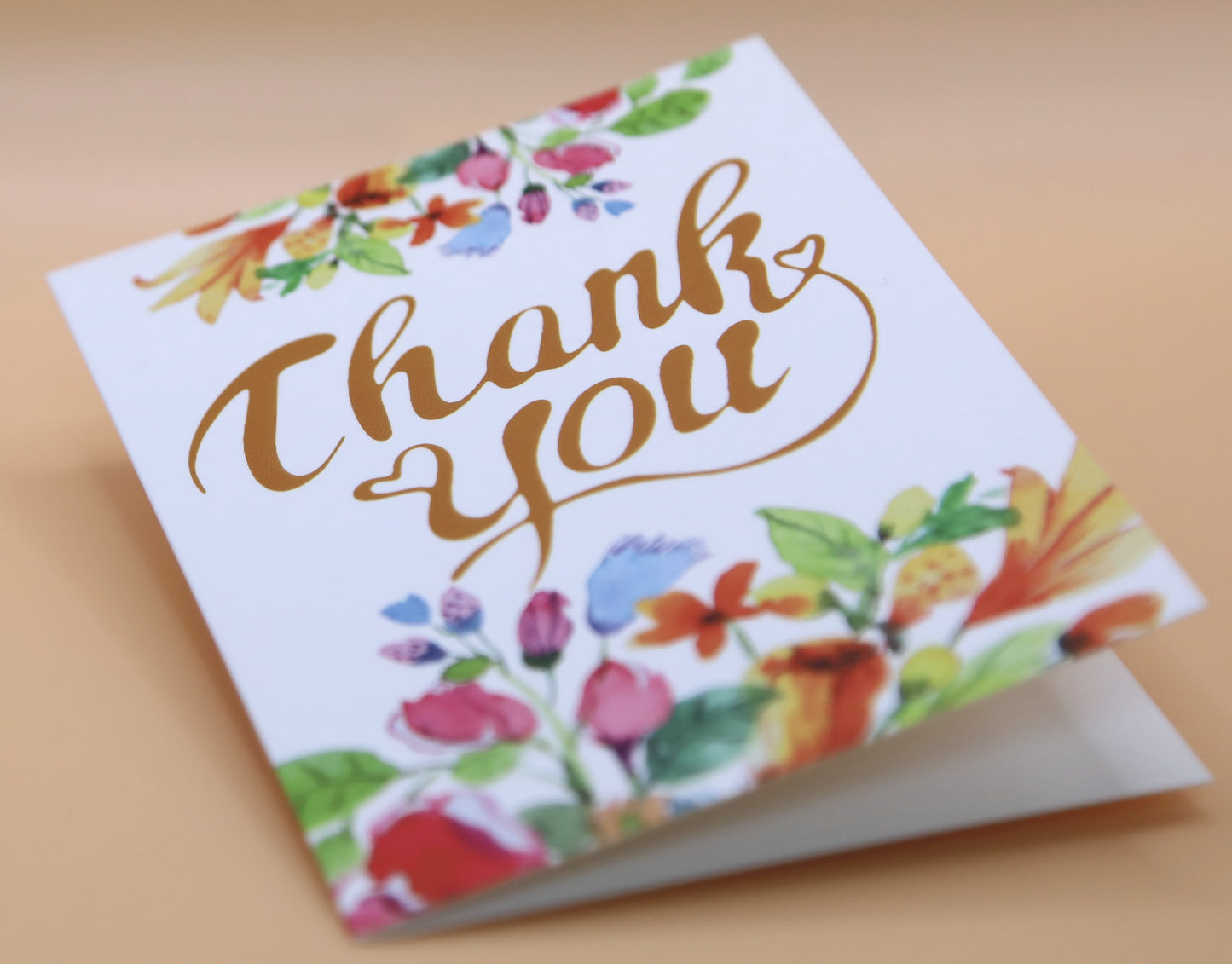 Bright Blooms Thank You Card Set (Set of 5)