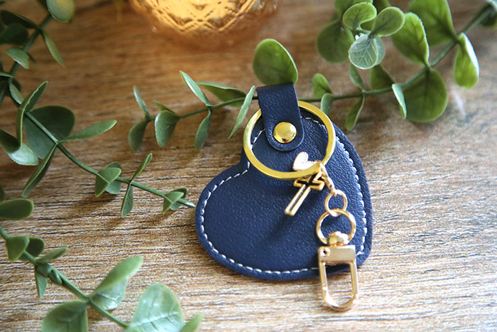 Blessed Sunshine Heart Keychain