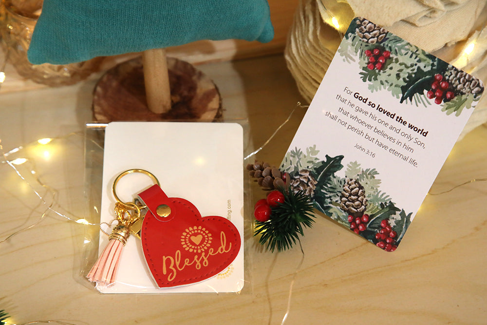 Blessed Sunshine Keychain Gift Set
