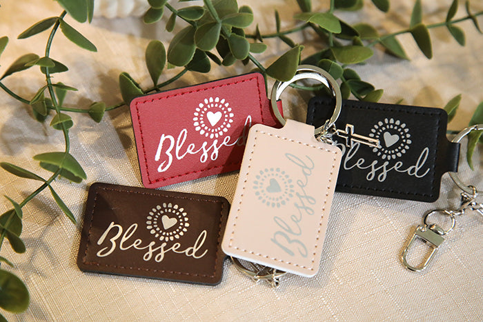 Blessed Sunshine Rectangle Keychain