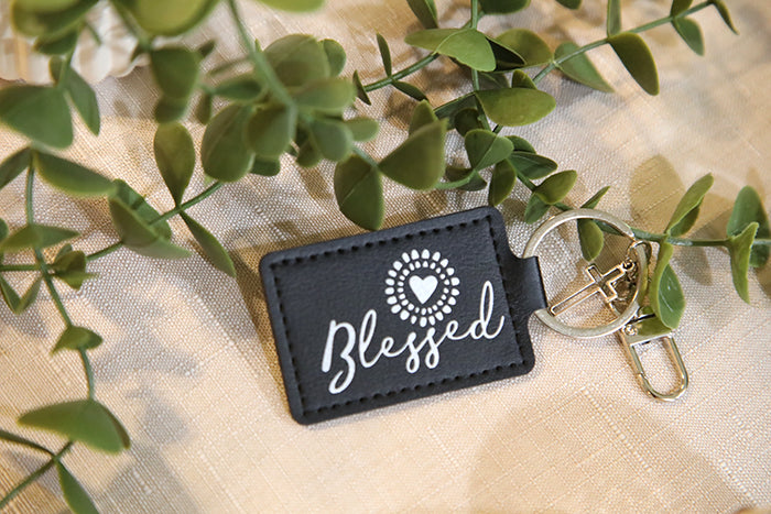 Blessed Sunshine Rectangle Keychain