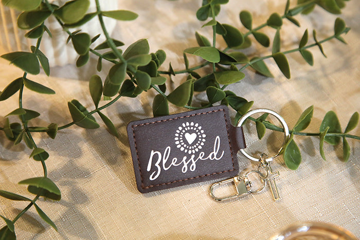Blessed Sunshine Rectangle Keychain
