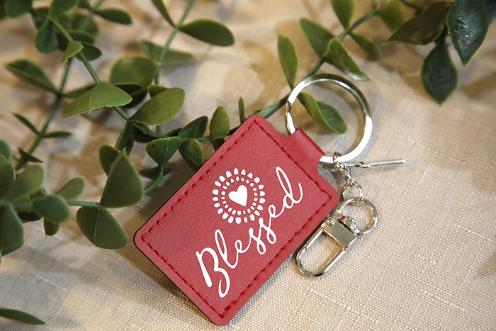Blessed Sunshine Rectangle Keychain
