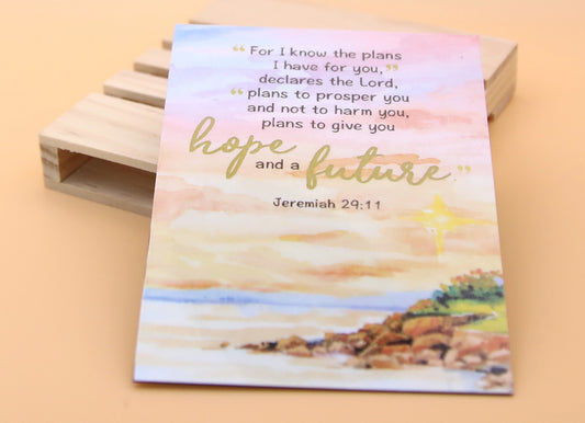 "God's Plan: A Future of Hope" Magnet