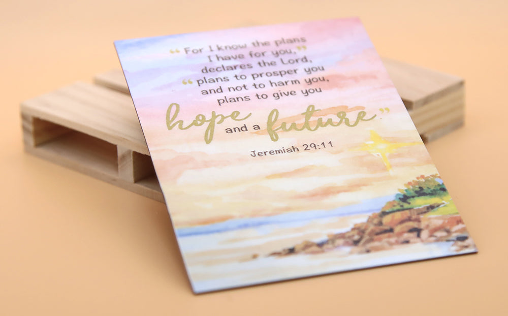 "God's Plan: A Future of Hope" Magnet