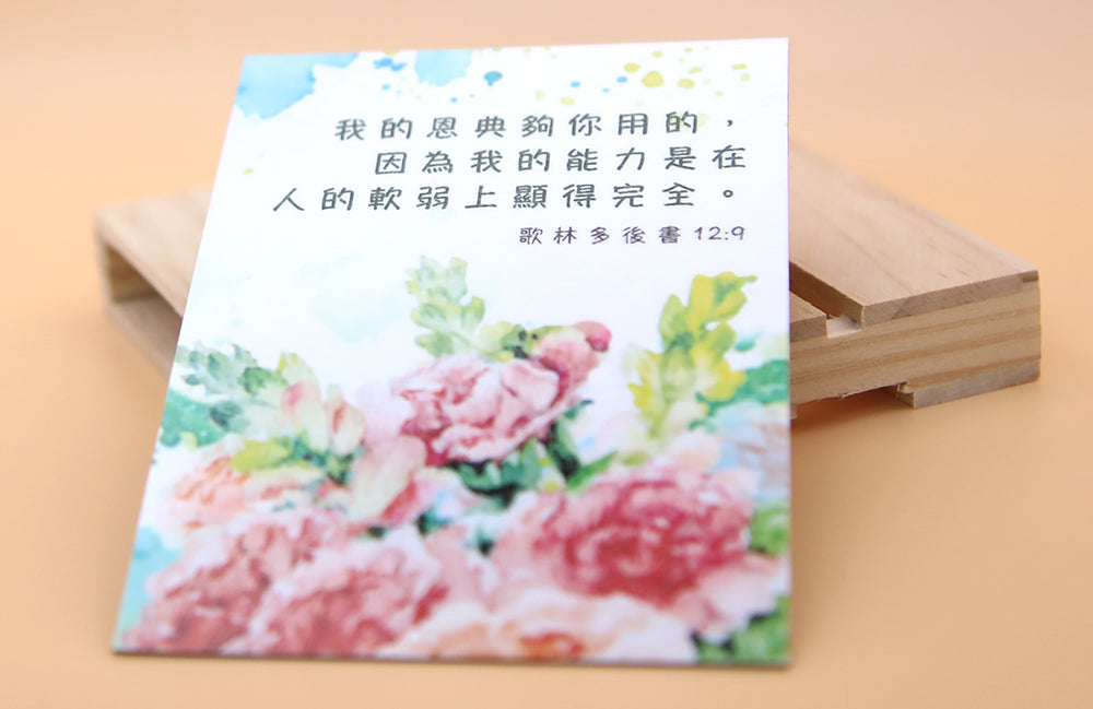 "Grace Is Enough – Pink Carnation" Magnet