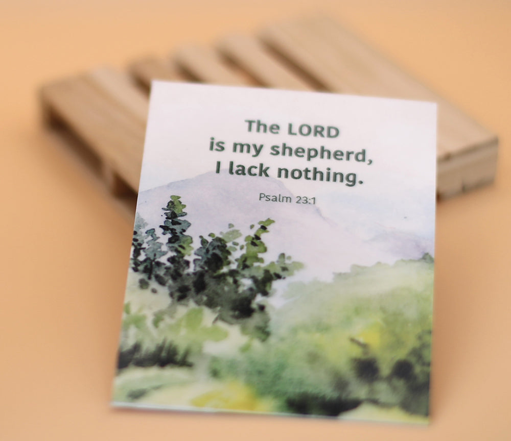 “The Lord Is My Shepherd – Psalm 23:1” Magnet