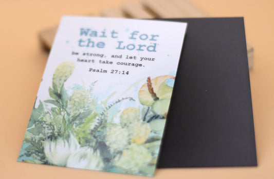 “Wait with Strength” Magnet