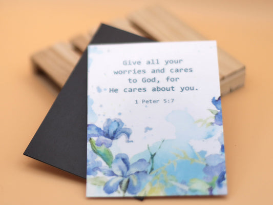"He Cares for You" Magnet
