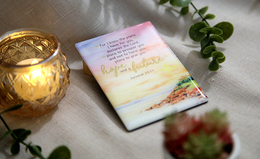 "God's Plan: A Future of Hope" Magnet
