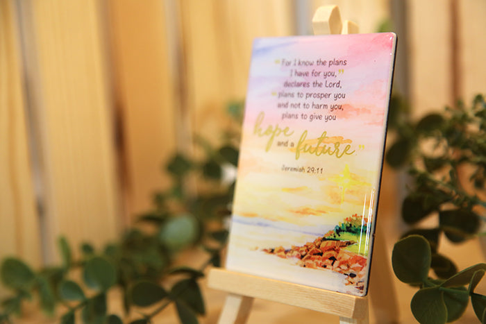 "God's Plan: A Future of Hope" Magnet