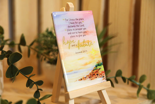 "God's Plan: A Future of Hope" Magnet