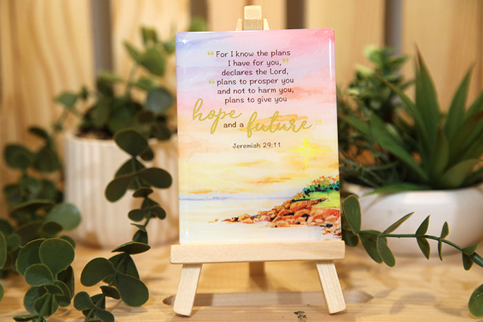 "God's Plan: A Future of Hope" Magnet
