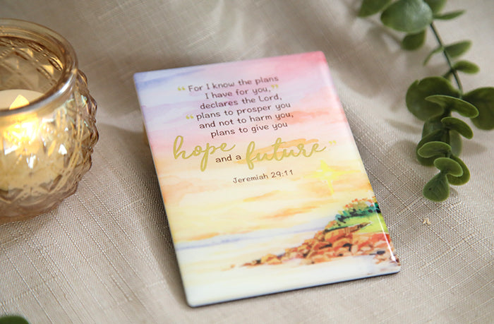 "God's Plan: A Future of Hope" Magnet