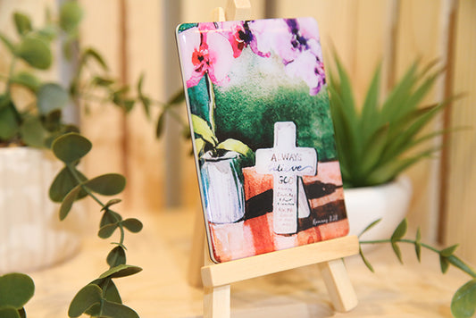 “Always Believe God” Magnet