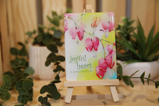 "Cheerful Heart Blooms" Magnet