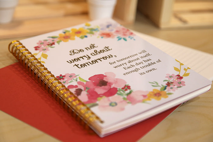 "Do Not Worry" A5 Notebook