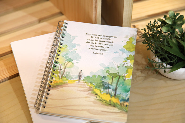 The Path of Promise A5 Notebook