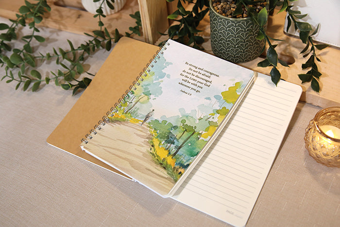 The Path of Promise A5 Notebook
