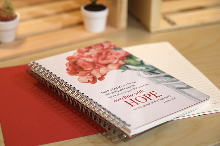 Overflow of Hope A5 Notebook