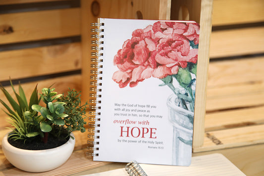 Overflow of Hope A5 Notebook