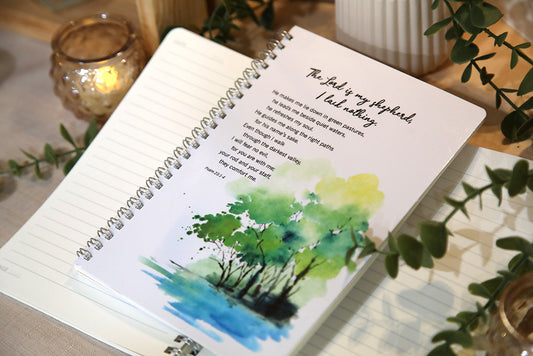 Psalm 23 A5 Notebook