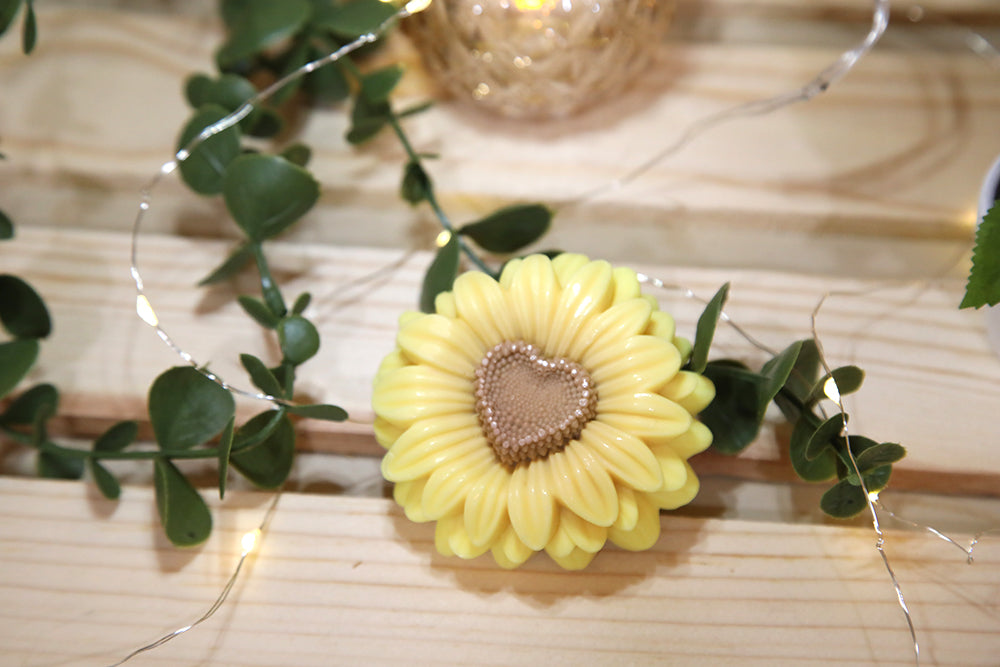 Sunflower Soap Baptism Gift