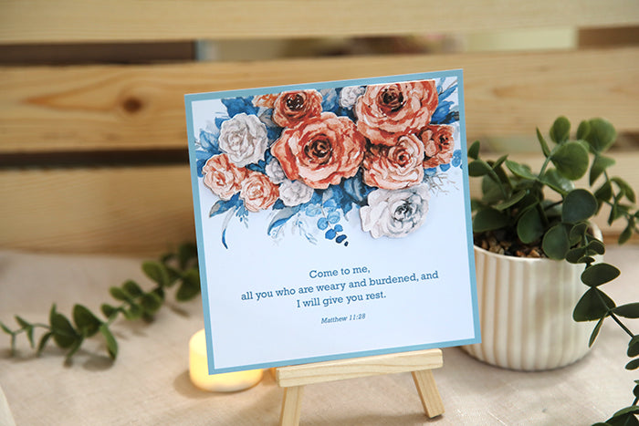 "Come to Me" 3D Card: A Place of Rest for the Weary