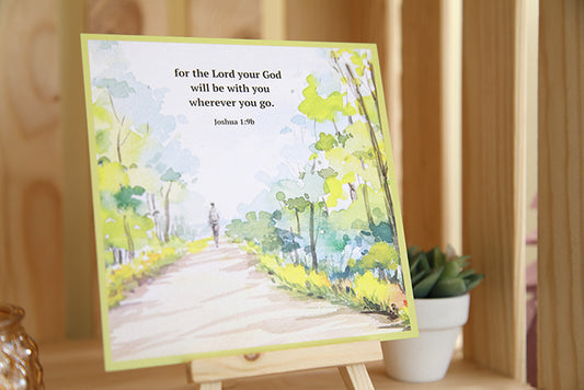 The Path of Promise Notecard: Journey with God's Presence