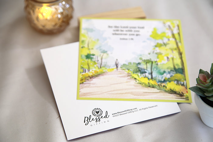 The Path of Promise Notecard: Journey with God's Presence