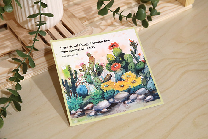 Blooming Resilience Note Card