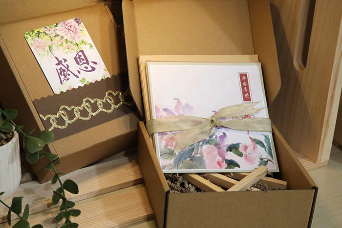 Grace in Bloom: Chinese Scripture Notecard Collection