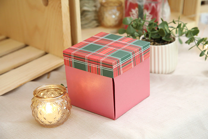 One-of-a-Kind Handcrafted "Memories Bloom" Box (4"x4"x4")