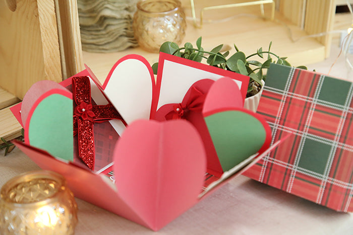 One-of-a-Kind Handcrafted "Memories Bloom" Box (4"x4"x4")