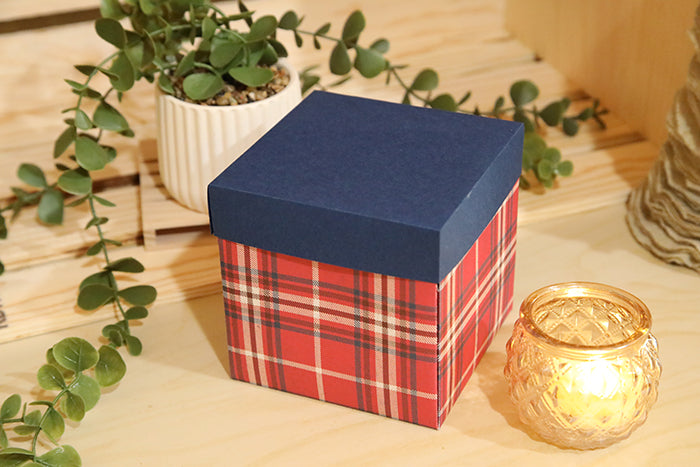 One-of-a-Kind Handcrafted "Memories Bloom" Box (4"x4"x4")