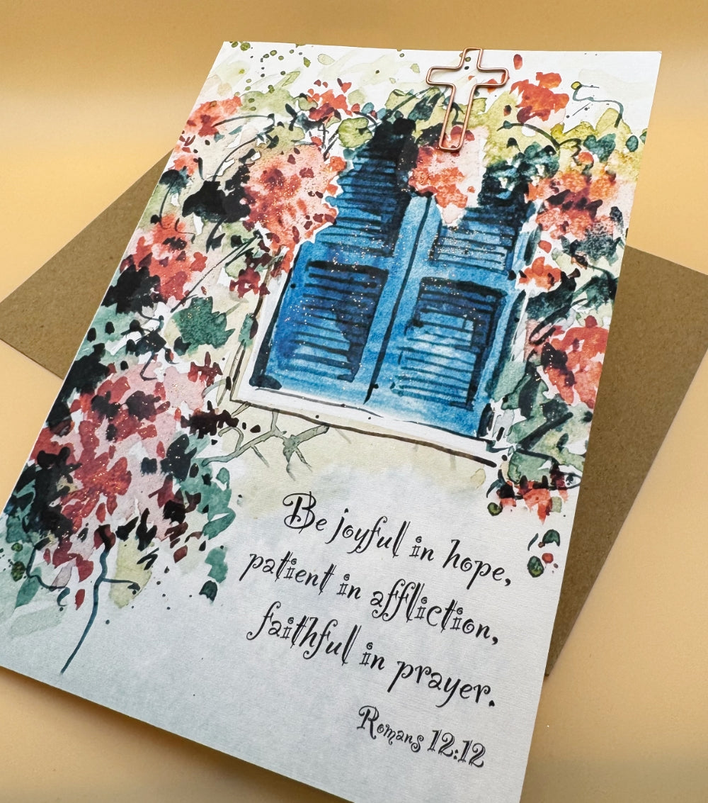 “Sparkle & Shine: Joyful Hope” Greeting Card