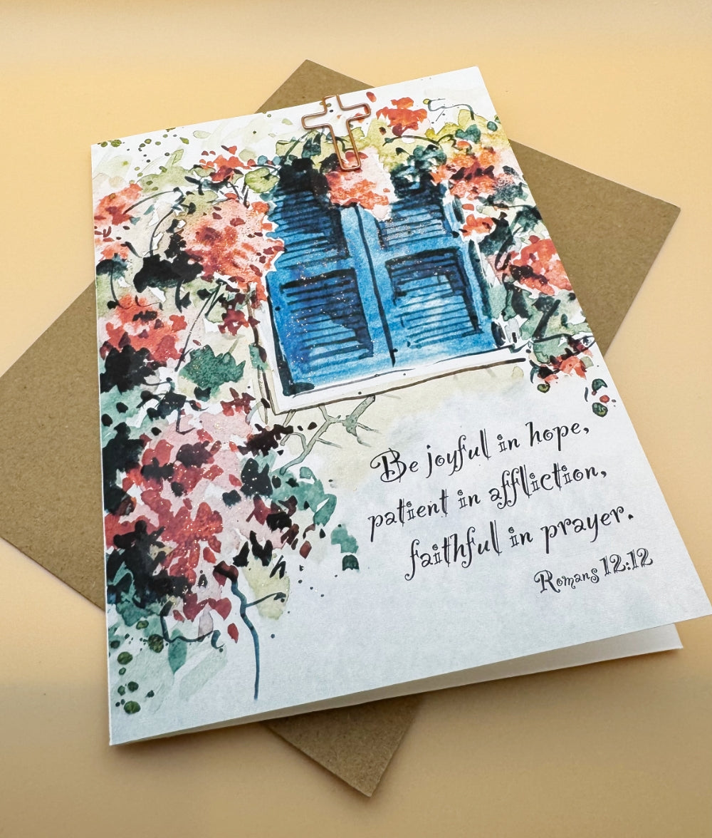 “Sparkle & Shine: Joyful Hope” Greeting Card
