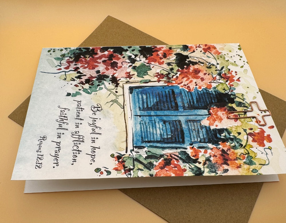“Sparkle & Shine: Joyful Hope” Greeting Card