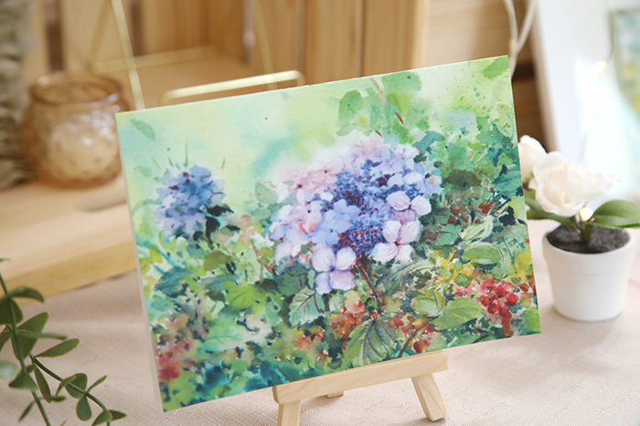 Lavender Hydrangea Blank Card Set