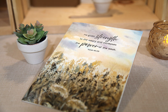 Renewed Strength Scripture Card
