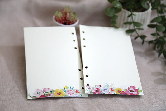 Journal Refill: Blank & Floral