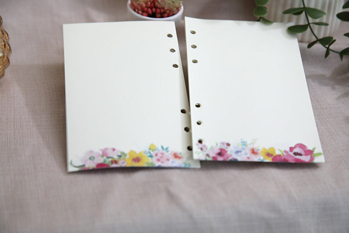 Journal Refill: Blank & Floral