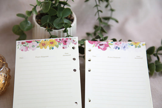 Journal Refill: Prayer & Floral