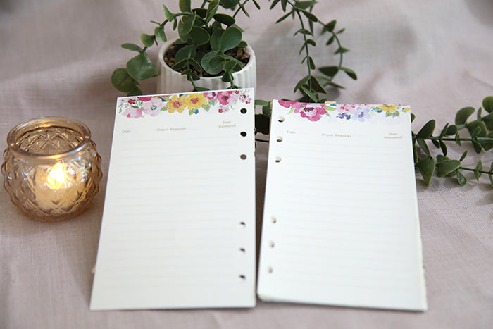 Journal Refill: Prayer & Floral