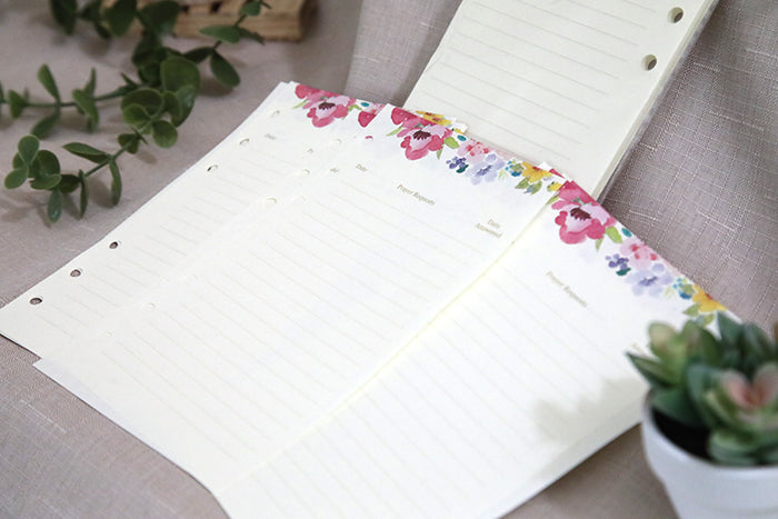Journal Refill: Prayer & Floral