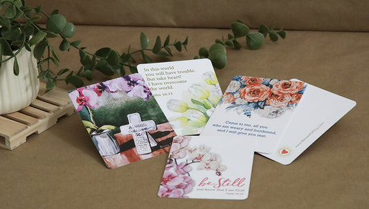Mini Card Set – Trust, Peace & Rest (Set of 4 Designs)