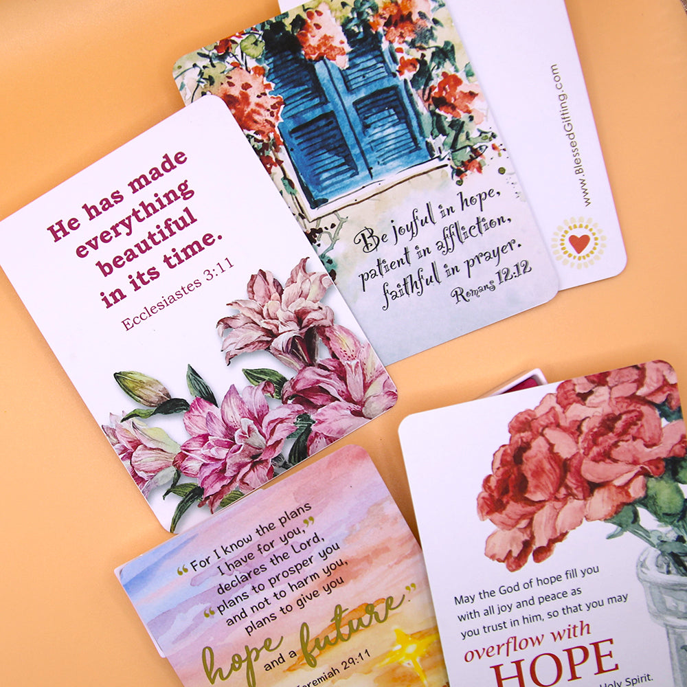 Mini Card Set – Anchored in Hope (Set of 4 Designs)