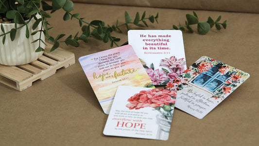 Mini Card Set – Anchored in Hope (Set of 4 Designs)