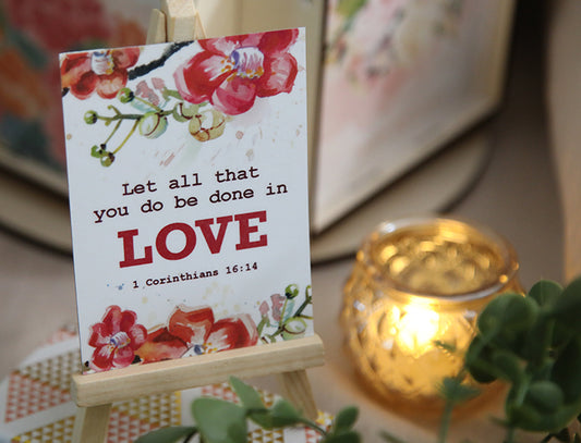 "Let All You Do Be Done in Love" Magnet