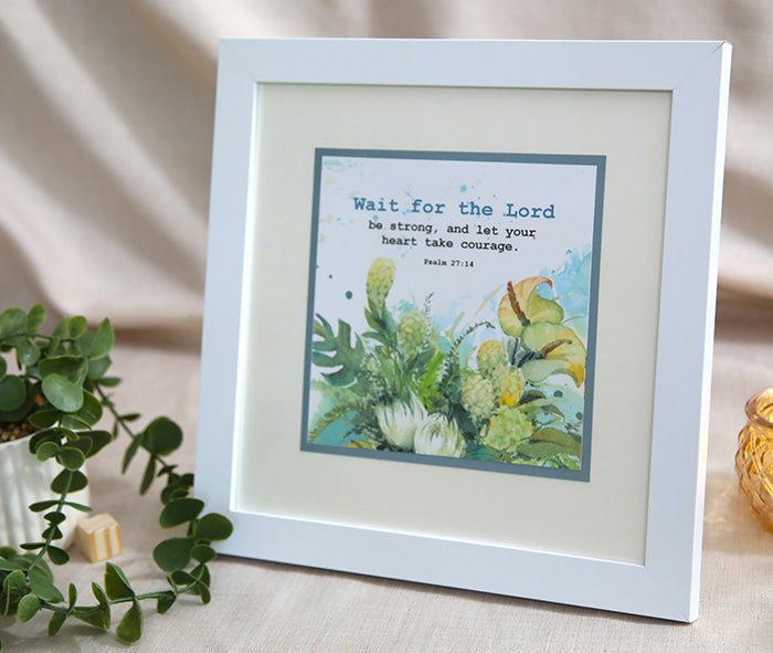 Take Heart – Psalm 27:14 Notecard